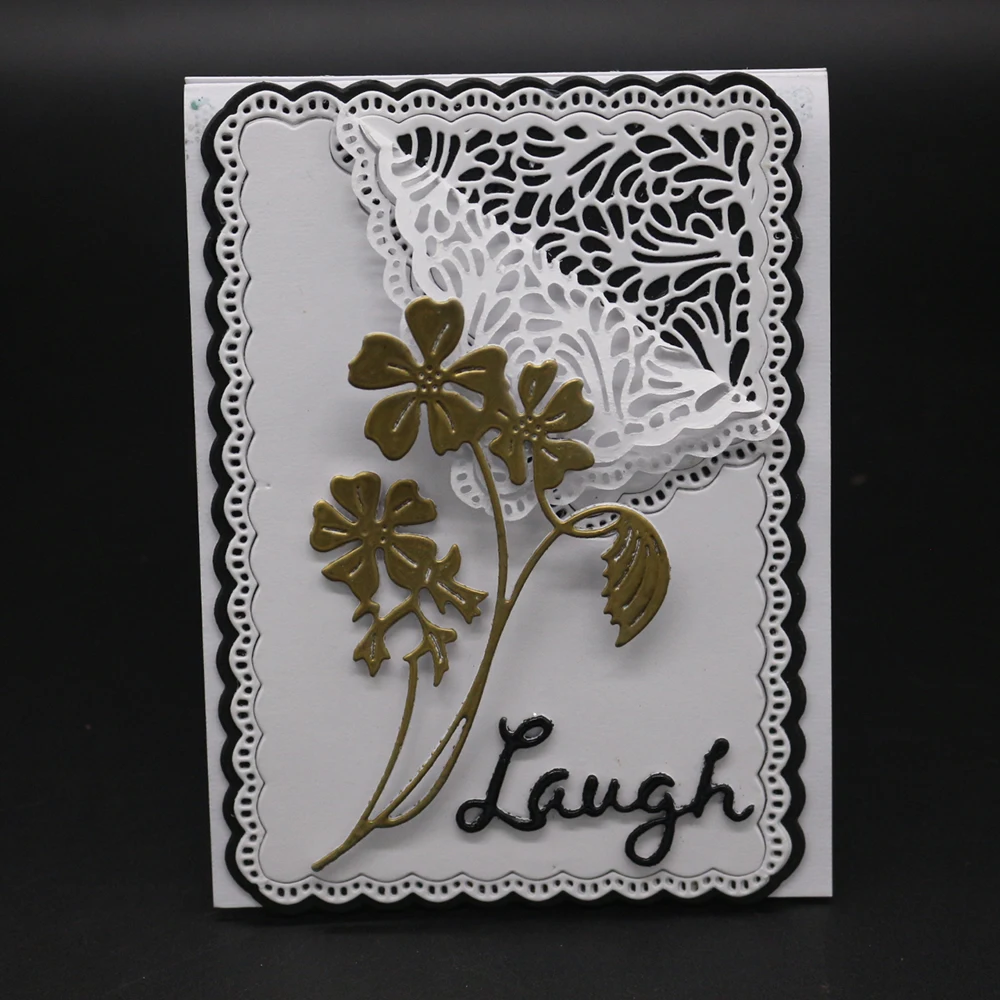 Flower Wave Frame Metal Cutting Dies Stencil for DIY Scrapbooking Stamping Die Cut Paper Cards Crafts Knurling Embossing Die New
Flower Wave Frame Metal Cutting Dies Stencil for DIY Scrapbooking Stamping Die Cut Paper Cards Crafts Knurling Embossing Die New