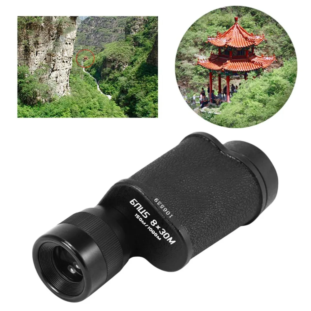 New 8X30 Hunting Metal Monocular Telescope Time High Definition Outdoor Pocket-size Telescope Support LLL Night Vision
New 8X30 Hunting Metal Monocular Telescope Time High Definition Outdoor Pocket-size Telescope Support LLL Night Vision