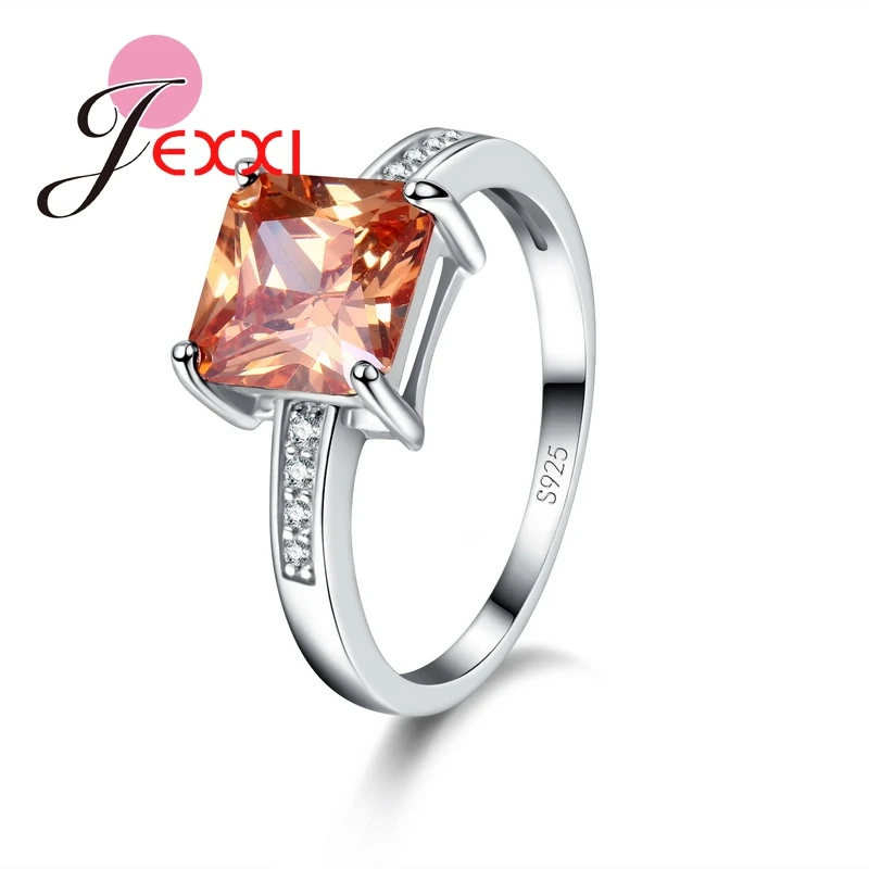 Trendy Ring Jewelry Orange CZ Crystal Rings Hot Selling Wedding Engagement 925 Sterling Silver Rings For Women Gift
Trendy Ring Jewelry Orange CZ Crystal Rings Hot Selling Wedding Engagement 925 Sterling Silver Rings For Women Gift