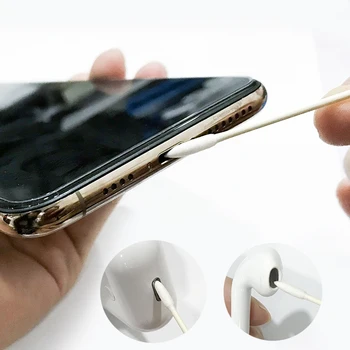 1/2 Packs Wireless Headphones Hole Cleaner Cotton Swab Cleaning Tool For iPhone Samsung Huawei Charging Port Cleaner Accessories
1/2 Packs Wireless Headphones Hole Cleaner Cotton Swab Cleaning Tool For iPhone Samsung Huawei Charging Port Cleaner Accessories