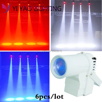 6PCS/LOT 10W LED Round Beam Pinspot Spotlight Super Bright Lamp Stage Lighting DJ
6PCS/LOT 10W LED Round Beam Pinspot Spotlight Super Bright Lamp Stage Lighting DJ