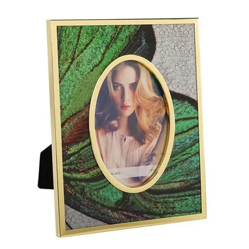 Yakri European Style Metal Photo Frame ,Velvet Back, Standard Photograph Size, Glass Front, Freestanding Picture Frame MPF097
Yakri European Style Metal Photo Frame ,Velvet Back, Standard Photograph Size, Glass Front, Freestanding Picture Frame MPF097