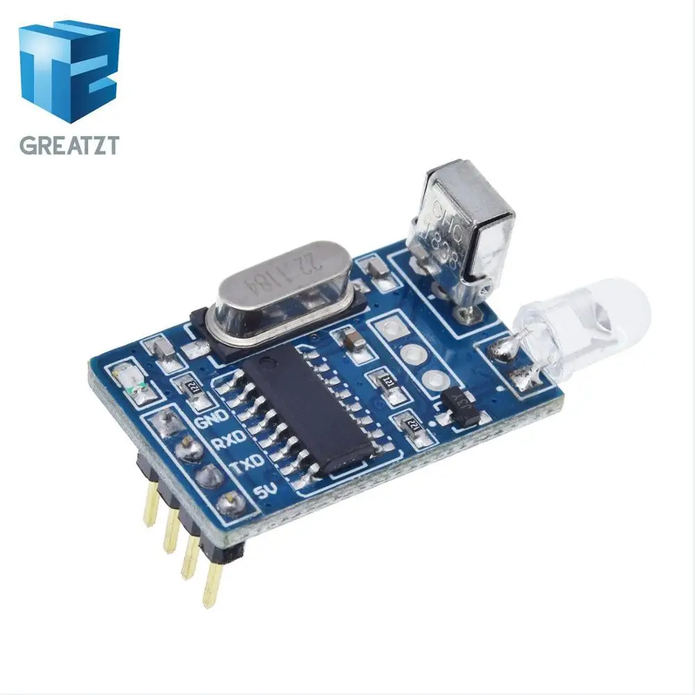 GREATZT 5V IR Infrared Remote Decoder Encoding Transmitter Receiver Wireless Module Quality in Stock
GREATZT 5V IR Infrared Remote Decoder Encoding Transmitter Receiver Wireless Module Quality in Stock