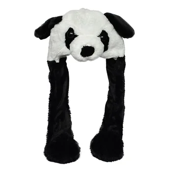 DOUBCHOW Ear Moving Cute Plush White Panda Animal Hat with Paws for Adults Teenagers Kids Boys Girls Winter Hats Beanie
DOUBCHOW Ear Moving Cute Plush White Panda Animal Hat with Paws for Adults Teenagers Kids Boys Girls Winter Hats Beanie
