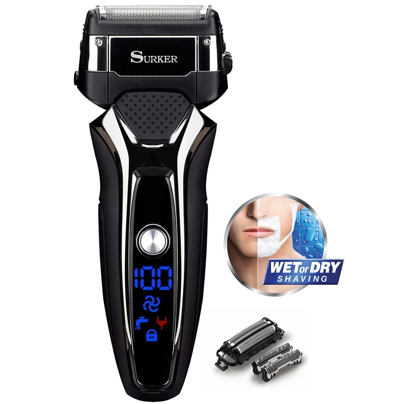 Men's Professional Turbo foil shaver for men salon barber razor electric shaver rechargeable face beard Shaper stubble shaver
Men's Professional Turbo foil shaver for men salon barber razor electric shaver rechargeable face beard Shaper stubble shaver