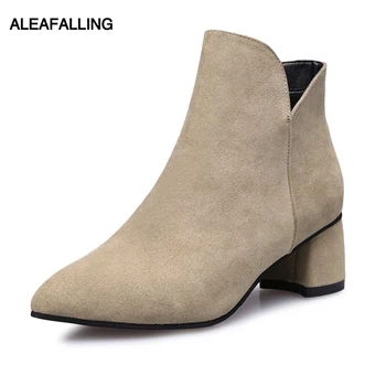 Aleafalling Women Boots Warm Winter Snow Boots Zipper Flock Mature Leather Lady Shoes Pointed Toe Outdoor Girl's Shoes AWBT149
Aleafalling Women Boots Warm Winter Snow Boots Zipper Flock Mature Leather Lady Shoes Pointed Toe Outdoor Girl's Shoes AWBT149