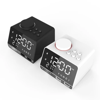 LED Digital Alarm Clock FM Radio with Wireless Bluetooth Speaker Player USB Charge Port Temperature Display Snooze Table Clocks
LED Digital Alarm Clock FM Radio with Wireless Bluetooth Speaker Player USB Charge Port Temperature Display Snooze Table Clocks