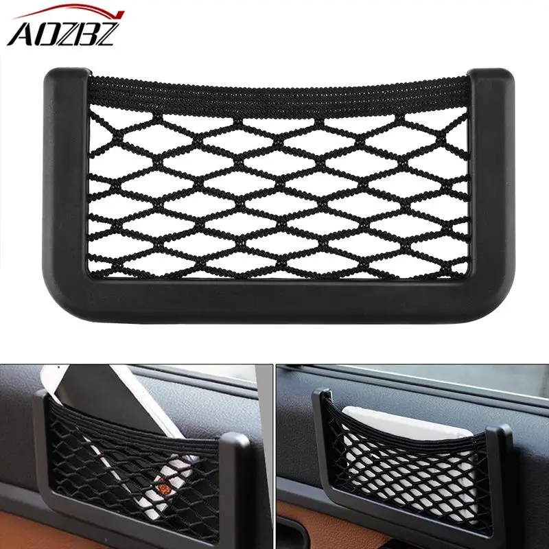 Hot sale Car Net Bag Car Organizer Nets 20X8cm Automotive Pockets with Adhesive Visor Car Bag Storage for Tools Mobile phone
Hot sale Car Net Bag Car Organizer Nets 20X8cm Automotive Pockets with Adhesive Visor Car Bag Storage for Tools Mobile phone