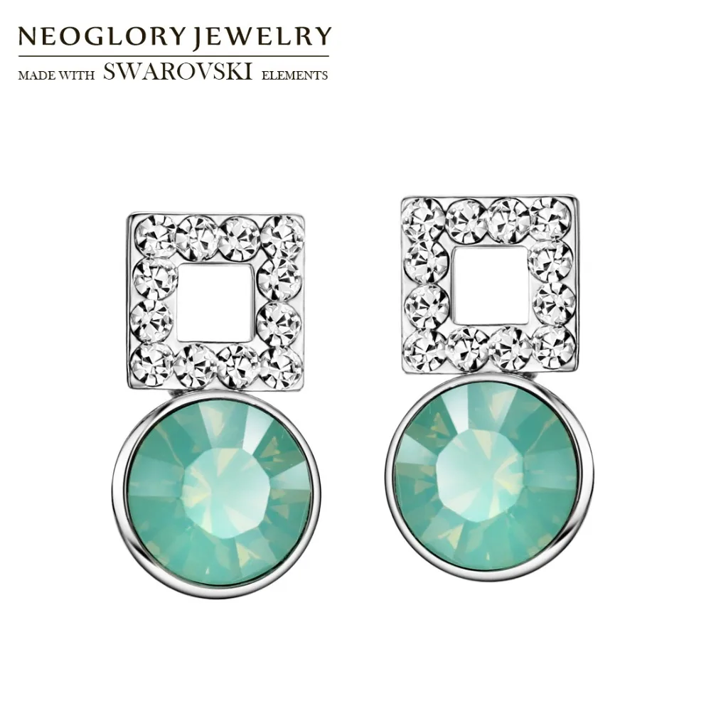 Neoglory Austria Crystal & Rhinestone Stud Earrings Classic Geometric Design Cute Colorful Stylish For Sale Elegant Gift
Neoglory Austria Crystal & Rhinestone Stud Earrings Classic Geometric Design Cute Colorful Stylish For Sale Elegant Gift
