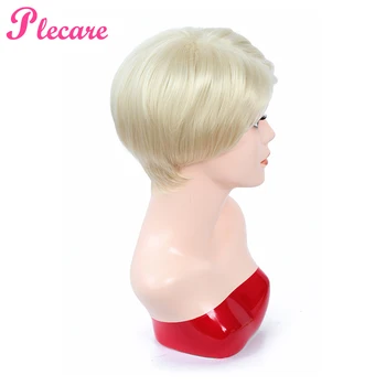 Plecare Straight Blond Cosplay Wig With Bangs Heat Resistant Fiber Synthetic Wig Hair Natural Short Pruiken Wigs for Black Women
Plecare Straight Blond Cosplay Wig With Bangs Heat Resistant Fiber Synthetic Wig Hair Natural Short Pruiken Wigs for Black Women
