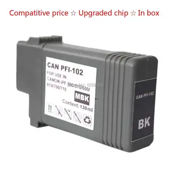 1x Compatible Black Ink cartridge PFI-102 for For Canon Printer iPF500/510 iPF600/605/610 iPF700/710/720/760 iPF650/655 iPF750/
1x Compatible Black Ink cartridge PFI-102 for For Canon Printer iPF500/510 iPF600/605/610 iPF700/710/720/760 iPF650/655 iPF750/