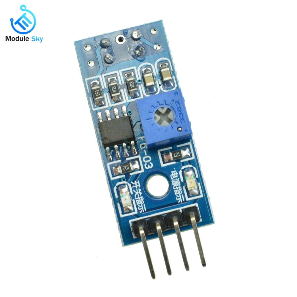 10Pcs TCRT5000 Infrared Reflective IR Photoelectric Board Module Switch Barrier Line Track Sensor Module For Arduino 3.3V-5V
10Pcs TCRT5000 Infrared Reflective IR Photoelectric Board Module Switch Barrier Line Track Sensor Module For Arduino 3.3V-5V