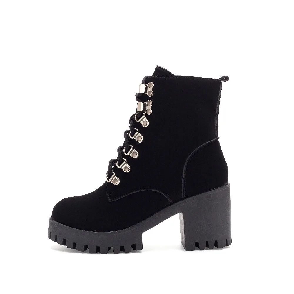 fanyuan leisure fashion black Martin boots women shoes woman ankle boots platform high heels lace up dropship shoes women n286
fanyuan leisure fashion black Martin boots women shoes woman ankle boots platform high heels lace up dropship shoes women n286
