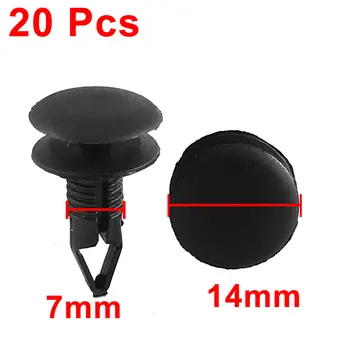 X Autohaux 20 Pcs Black Plastic Defender Door Push-Type Trim Mat Clips For Ford
X Autohaux 20 Pcs Black Plastic Defender Door Push-Type Trim Mat Clips For Ford