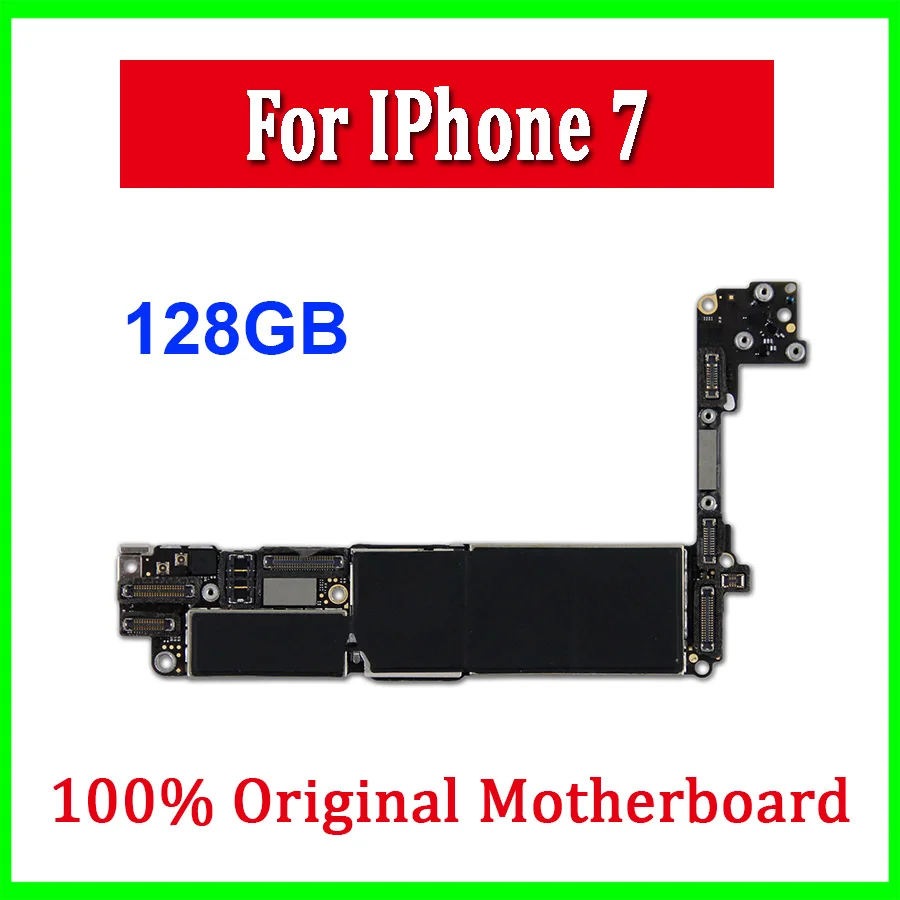 Factory Unlock Original Motherboard For iPhone 7 Without Tocuh ID Full Working Logic Board For iPhone 7 Mainboard With Chips
Factory Unlock Original Motherboard For iPhone 7 Without Tocuh ID Full Working Logic Board For iPhone 7 Mainboard With Chips