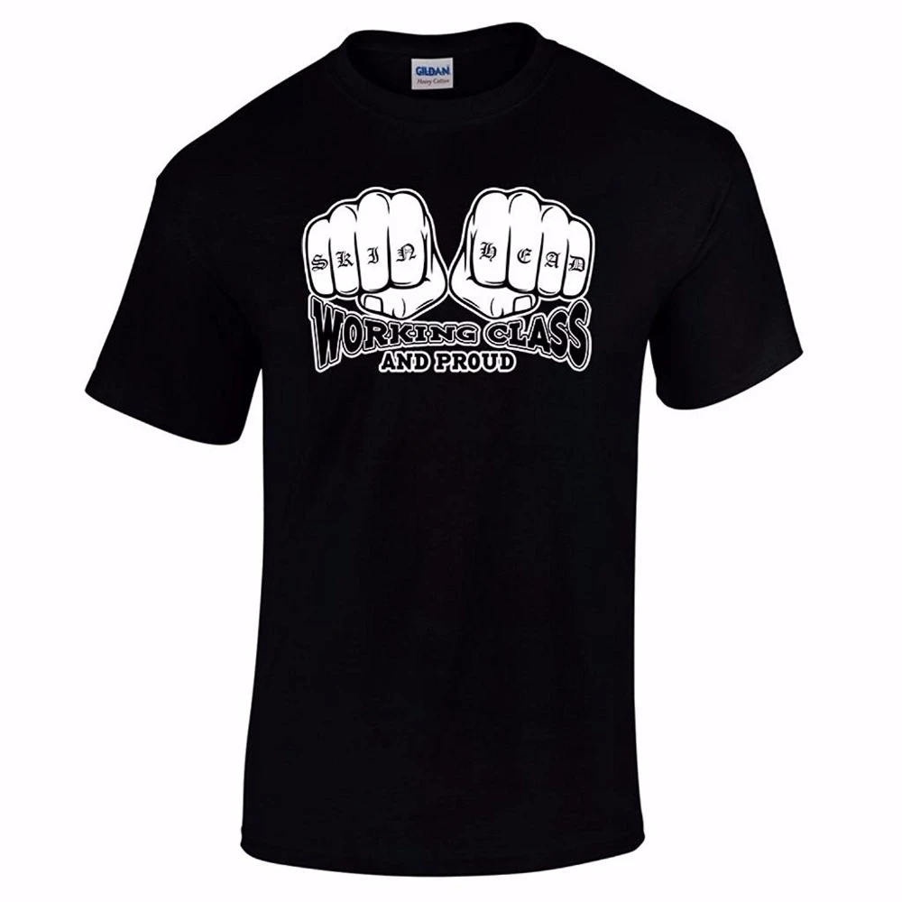 Cotton Men Clothing Male Slim Fit T Shirt Skinhead Working Class ' Proud T Shirt Short Sleeve Casual Tee Shirt
Cotton Men Clothing Male Slim Fit T Shirt Skinhead Working Class ' Proud T Shirt Short Sleeve Casual Tee Shirt