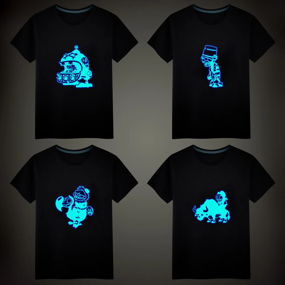 Game PVZ Sunflower Peashoter Wallnut Luminous Kids T-Shirts Boy Girls Fluorescent Short Sleeves T shirt Baby Cotton Tops Ves
Game PVZ Sunflower Peashoter Wallnut Luminous Kids T-Shirts Boy Girls Fluorescent Short Sleeves T shirt Baby Cotton Tops Ves