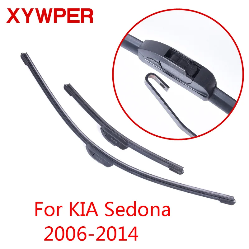 XYWPER Wiper Blades for Kia Sedona 2006 2007 2008 2009 2010 2011 2012 2013 2014 Car Accessories Soft Rubber Windshield wipers
XYWPER Wiper Blades for Kia Sedona 2006 2007 2008 2009 2010 2011 2012 2013 2014 Car Accessories Soft Rubber Windshield wipers