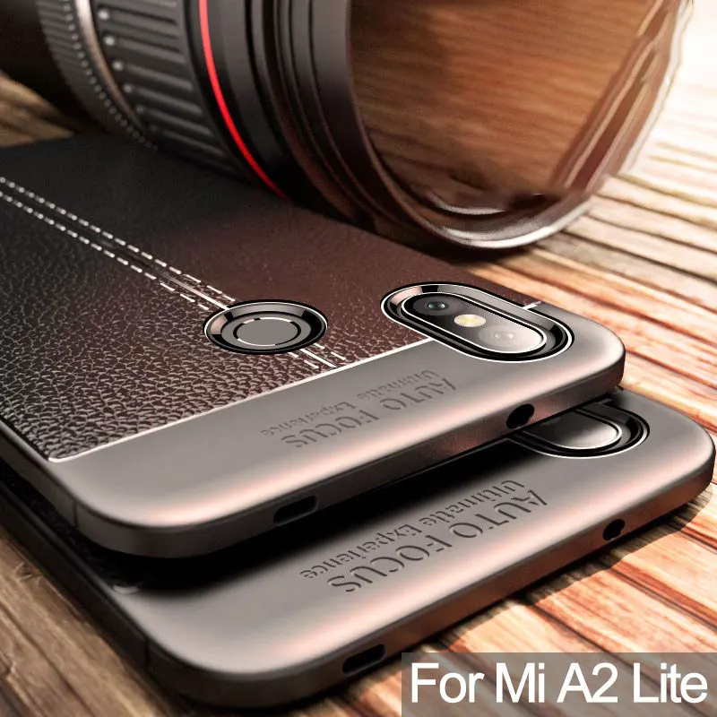 Luxury Soft TPU Silicone Phone Case For Xiaomi Mi A2 Lite Mi 6X MiA2 Mi6X Leather Grained Litchi Pattern Shockproof Back Cover
Luxury Soft TPU Silicone Phone Case For Xiaomi Mi A2 Lite Mi 6X MiA2 Mi6X Leather Grained Litchi Pattern Shockproof Back Cover