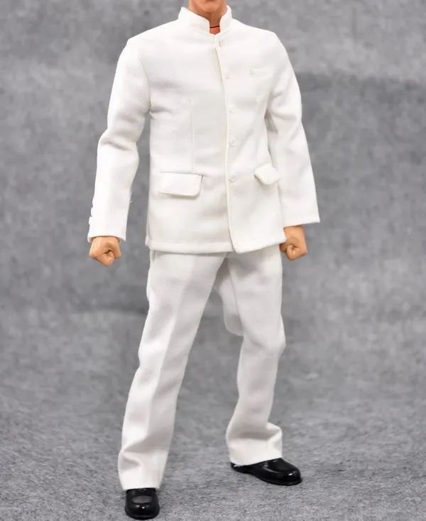 1/6 scale figure doll clothes male White Chinese tunic 12" Action figure doll accessories not include doll,shoes and other
1/6 scale figure doll clothes male White Chinese tunic 12" Action figure doll accessories not include doll,shoes and other