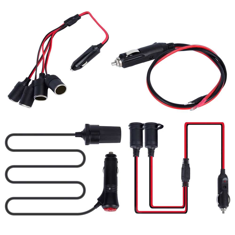 Universal Car Charger Cigarette Lighter Splitter 12V Socket Plug Power Adapter Connector Auto Extension Cable Adapters 4 Types
Universal Car Charger Cigarette Lighter Splitter 12V Socket Plug Power Adapter Connector Auto Extension Cable Adapters 4 Types
