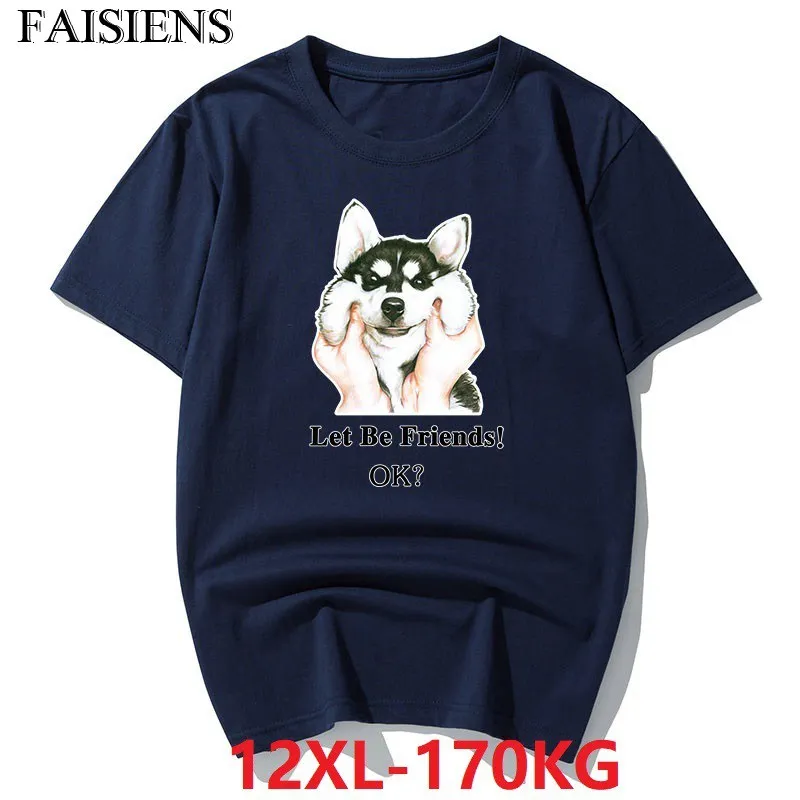FAISIENS Summer Men Funny Husky Dog T-Shirts Short Sleeve Novel Creative Plus Size Big 8XL 9XL Tshirt 10XL 11XL 12XL Cotton Tees
FAISIENS Summer Men Funny Husky Dog T-Shirts Short Sleeve Novel Creative Plus Size Big 8XL 9XL Tshirt 10XL 11XL 12XL Cotton Tees