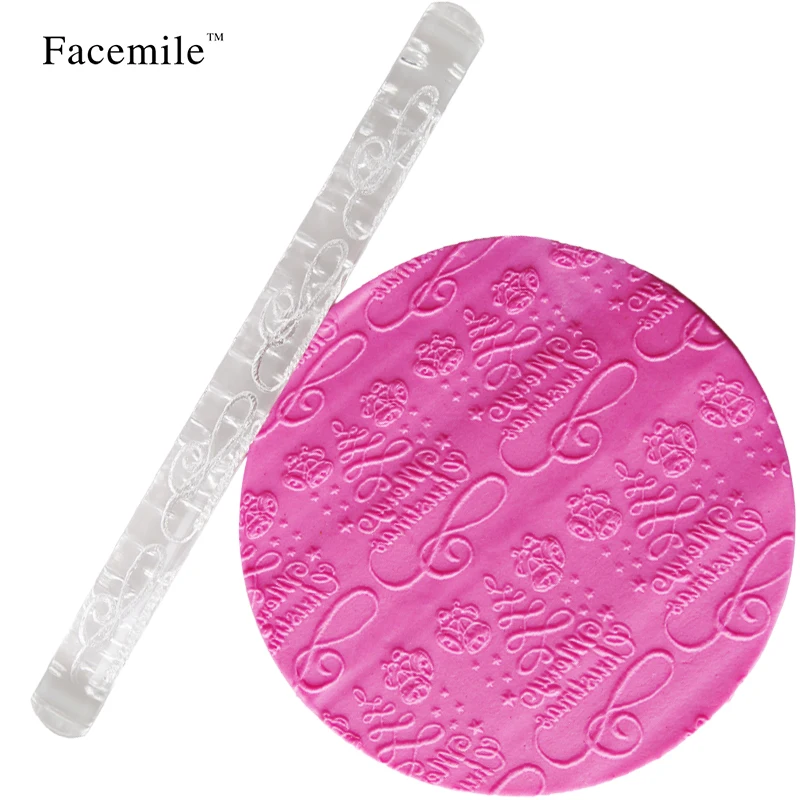 Merry Christmas Acrylic Embossing Fondant Rolling Pin for Cake Pastry Decoration Baking Kitchen Accessories 51031 Gift
Merry Christmas Acrylic Embossing Fondant Rolling Pin for Cake Pastry Decoration Baking Kitchen Accessories 51031 Gift