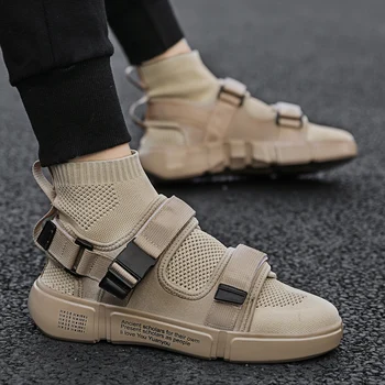 2019 Summer Shoes Men New High-top Casual Sneakers Mesh Breathable Hasp Tenis Sapatilhas Homem Trainers Male Krasovki Chaussure
2019 Summer Shoes Men New High-top Casual Sneakers Mesh Breathable Hasp Tenis Sapatilhas Homem Trainers Male Krasovki Chaussure