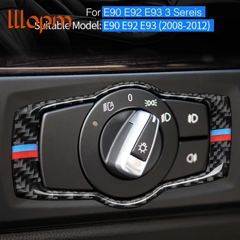 For BMW E90 E92 E93 2008-2012Interior Carbon Fiber Headlight Switch Buttons Cover Trim Car Styling Stickers 3 Series Accessories
For BMW E90 E92 E93 2008-2012Interior Carbon Fiber Headlight Switch Buttons Cover Trim Car Styling Stickers 3 Series Accessories