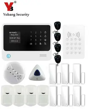 Yobang Security WIFI GSM For iOS Android APP Wireless Security Alarm System,Gsm Alarme Wifi GSM Alarm system,Wifi Smoke Detector
Yobang Security WIFI GSM For iOS Android APP Wireless Security Alarm System,Gsm Alarme Wifi GSM Alarm system,Wifi Smoke Detector