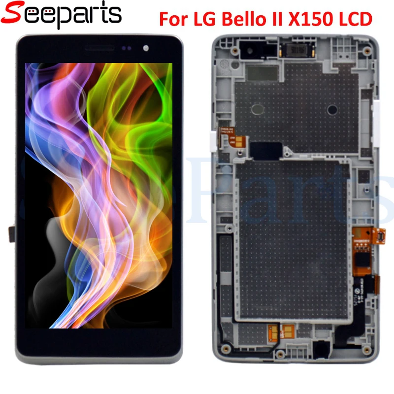 100% Tested Warranty 480x854 For 5.0" LG Bello II X150 LCD X160 LCD Touch Screen Digitizer Assembly For LG X155 LCD X160 MAX LCD
100% Tested Warranty 480x854 For 5.0" LG Bello II X150 LCD X160 LCD Touch Screen Digitizer Assembly For LG X155 LCD X160 MAX LCD