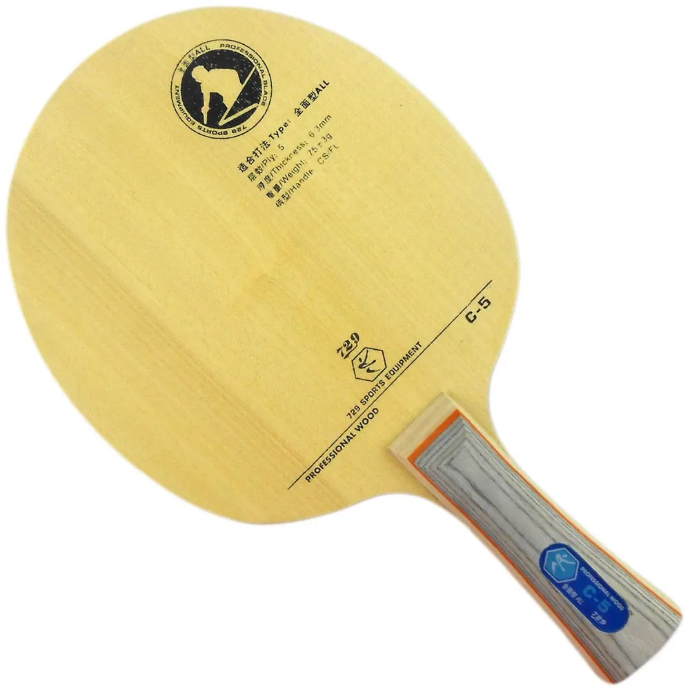 RITC 729 Friendship C-5 (C5 C 5) Table Tennis Blade for 2018 new table tennis racket
RITC 729 Friendship C-5 (C5 C 5) Table Tennis Blade for 2018 new table tennis racket