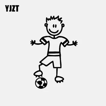 YJZT 6.7CM*10.3CM Family Vinyl Decal StickersFamily Car Sticker Dad 1 Soccer Black/Silver C3-2232
YJZT 6.7CM*10.3CM Family Vinyl Decal StickersFamily Car Sticker Dad 1 Soccer Black/Silver C3-2232