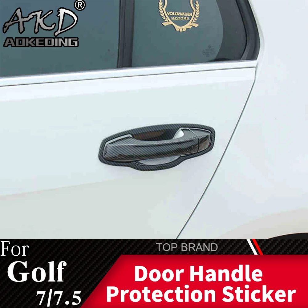 Carbon Brazing Car Door Handle Protection Decoration Stickers Accessories For Volkswagen Golf 7/7.5 MK7 R Rline
Carbon Brazing Car Door Handle Protection Decoration Stickers Accessories For Volkswagen Golf 7/7.5 MK7 R Rline