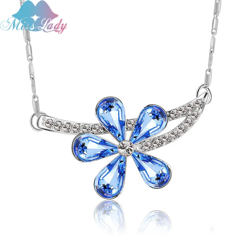 Miss Lady Fashion Women's Five Leaf Flowers Plant Crystal Rhinestones Chain Necklace Pendants Jewelry SY-N00117
Miss Lady Fashion Women's Five Leaf Flowers Plant Crystal Rhinestones Chain Necklace Pendants Jewelry SY-N00117