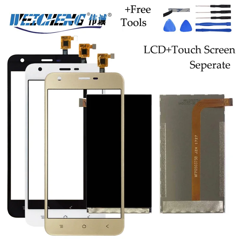 WEICHENG LCD Display For Blackview A7 LCD Display +Touch Screen Assembly Digitizer Replacement for A7 pro MFP050375
WEICHENG LCD Display For Blackview A7 LCD Display +Touch Screen Assembly Digitizer Replacement for A7 pro MFP050375