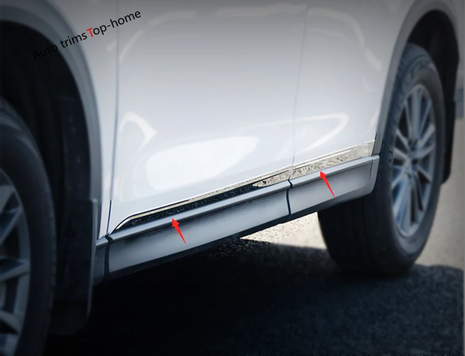 Yimaautotrims прокладка для кузова автомобильной двери Накладка отделки 4 шт. подходит