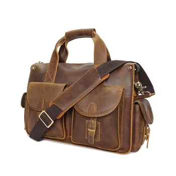 Vintage Men Natural Genuine Leather Bag Business Men Bags Briefcase Shoulder Bag 14 inch Laptop Crossbody Messenger Bag Handbag
Vintage Men Natural Genuine Leather Bag Business Men Bags Briefcase Shoulder Bag 14 inch Laptop Crossbody Messenger Bag Handbag
