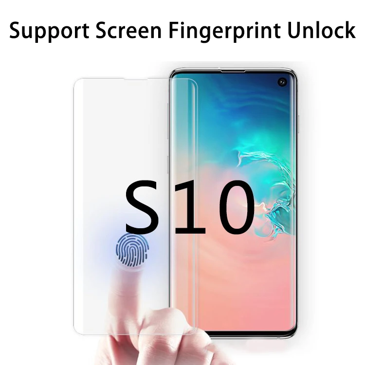 100pcs 3D UV Nano Liquid Screen Protector For Galaxy S10 Plus Tempered Glass Full Glue For Galaxy S10 S8 S9 fingerprint unlock
100pcs 3D UV Nano Liquid Screen Protector For Galaxy S10 Plus Tempered Glass Full Glue For Galaxy S10 S8 S9 fingerprint unlock