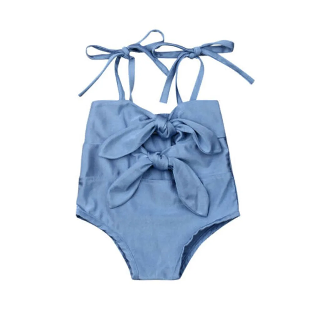 swimwear girls kids Polyester One Piece Swimsuits Bathing Suit Bikini Beach Knotted Tankini Swimwears Romper Clothes L0517
swimwear girls kids Polyester One Piece Swimsuits Bathing Suit Bikini Beach Knotted Tankini Swimwears Romper Clothes L0517