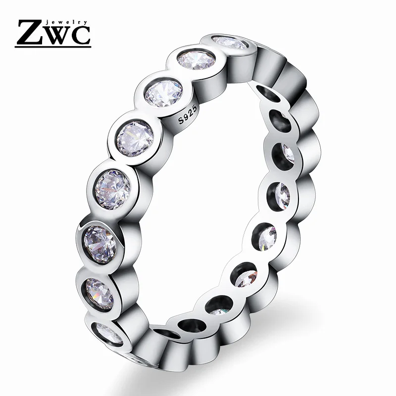 ZWC Simple Fashion Exquisite Single Row Round Zircon Ring for Men and Women Wedding Party High Quality Crystal Ring Wholesale
ZWC Simple Fashion Exquisite Single Row Round Zircon Ring for Men and Women Wedding Party High Quality Crystal Ring Wholesale