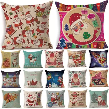 1Pcs 43*43cm Christmas Santa Claus Pattern Cotton Linen Throw Pillow Cushion Cover Car Home Sofa Decorative Pillowcase 40472
1Pcs 43*43cm Christmas Santa Claus Pattern Cotton Linen Throw Pillow Cushion Cover Car Home Sofa Decorative Pillowcase 40472