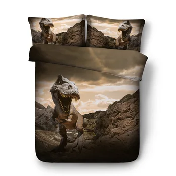 Duvet Cover Jurassic Period Tyrannosaurus Personality fashion 3pcs British Style Family student dormitory Quilt cover pillowcase
Duvet Cover Jurassic Period Tyrannosaurus Personality fashion 3pcs British Style Family student dormitory Quilt cover pillowcase