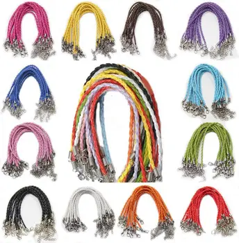 Free Shipping 50Pcs Mixed Artificial Leather Strings Chain Cord Bracelets With Clasp For Jewelry Making Craft DIY 23x0.3cm
Free Shipping 50Pcs Mixed Artificial Leather Strings Chain Cord Bracelets With Clasp For Jewelry Making Craft DIY 23x0.3cm