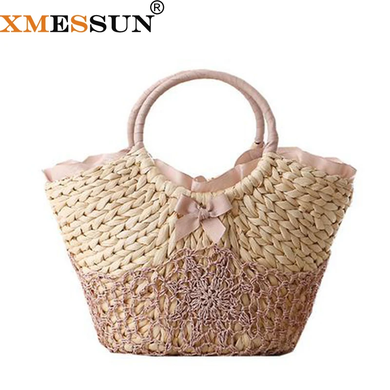 Beach Bag Big Straw Totes Bag Handmade Woven Women Travel Handbags Luxury Designer Crochet Flower Hand Bags 2018 New Summer C89
Beach Bag Big Straw Totes Bag Handmade Woven Women Travel Handbags Luxury Designer Crochet Flower Hand Bags 2018 New Summer C89