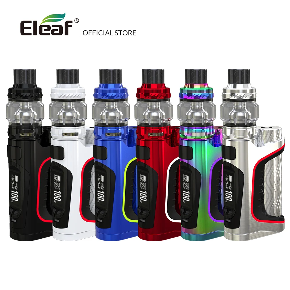Original Eleaf iStick Pico S with ELLO VATE kit 100W max wattage with HW-M and HW-M/HW-N Coil vaper electronic cigarette