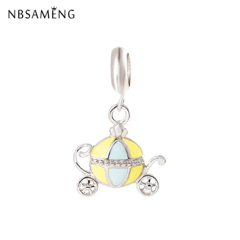 New Authentic 100% 925 Sterling Silver Bead Charm Pumpkin Cart Princess Pendant Charms Fit Pandora Bracelets Women Diy Jewelry
New Authentic 100% 925 Sterling Silver Bead Charm Pumpkin Cart Princess Pendant Charms Fit Pandora Bracelets Women Diy Jewelry
