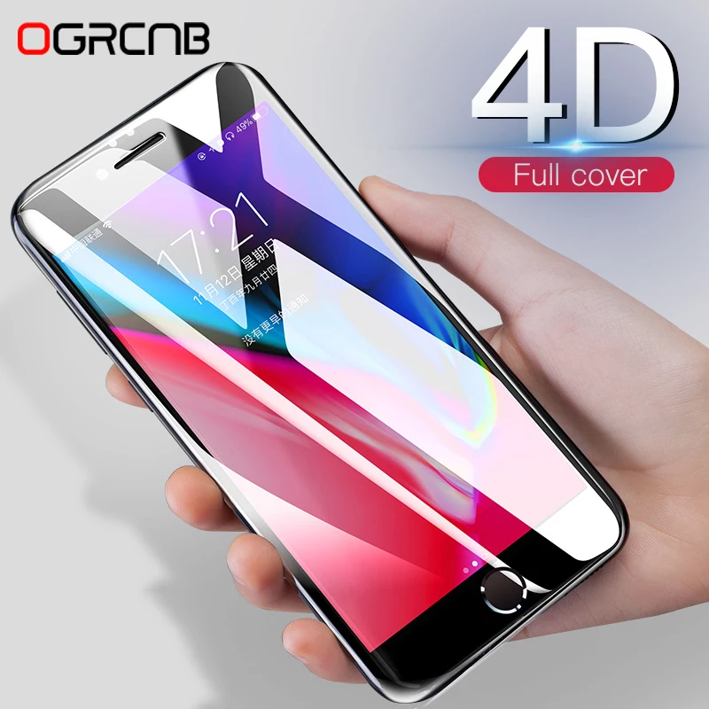 4D Curved Edge New Full Cover Tempered Glass For iPhone 6 7 6S Plus Screen Protector G For iPhone 8 Plus X 10 Toughened Film
4D Curved Edge New Full Cover Tempered Glass For iPhone 6 7 6S Plus Screen Protector G For iPhone 8 Plus X 10 Toughened Film