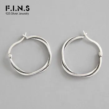 F.I.N.S S925 Silver Earrings GeometryTwisted Rope Round Sterling Silver Small Hoop Earrings For Women Vintage Costume Jewelry
F.I.N.S S925 Silver Earrings GeometryTwisted Rope Round Sterling Silver Small Hoop Earrings For Women Vintage Costume Jewelry