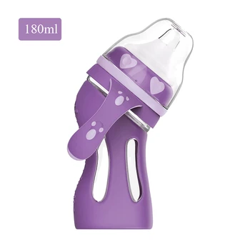 Baby Infant Feeding Bottle Natural 180ml Normal Flow Tip Angle Fall Resistant Anti Colic Newborn Milk Bottle Temperature Sensing
Baby Infant Feeding Bottle Natural 180ml Normal Flow Tip Angle Fall Resistant Anti Colic Newborn Milk Bottle Temperature Sensing